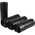 thumbnail image 1 of 13 Gallon Black Large Drawstring Garbage Bag, 208 Counts, 1 of 4