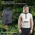 thumbnail image 4 of Chaqueta de malla, súper ligera, talla única para todos, manténgase seguro y fresco, protección UV Ropa de malla repelente de mosquitos y abejas con capucha para exteriores, 4 of 4