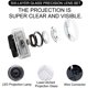 thumbnail image 2 of Luz LED para puerta de coche Tesla, proyector para puerta de coche, compatible con Tesla Model 3, Model S, Model X, Model Y., 2 of 5