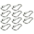 thumbnail image 3 of Snap Hook, Practical Stainless Steel Spring Hook  For Rock Climbing For 90kg For Mountaineering, 3 of 8