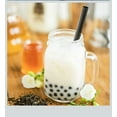 thumbnail image 5 of 100 Extra Large Plastic Bubble Tea Smoothie Straws, 1/2" Wide X 8 1/2" Long Boba, 5 of 5