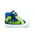thumbnail image 3 of Tenis Bubble Gummers® Para Niño Dino Marino Roar Contactel verde oscuro 13, 3 of 7