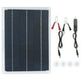 thumbnail image 1 of Labymos 20W D C Solar Panel Kit Set with Dual USB Interface & 1 * Type-C & 1 * D C Port/ 1 * IP65 Water Resistance for Home Indoor Outdoor Use Portable, 1 of 7
