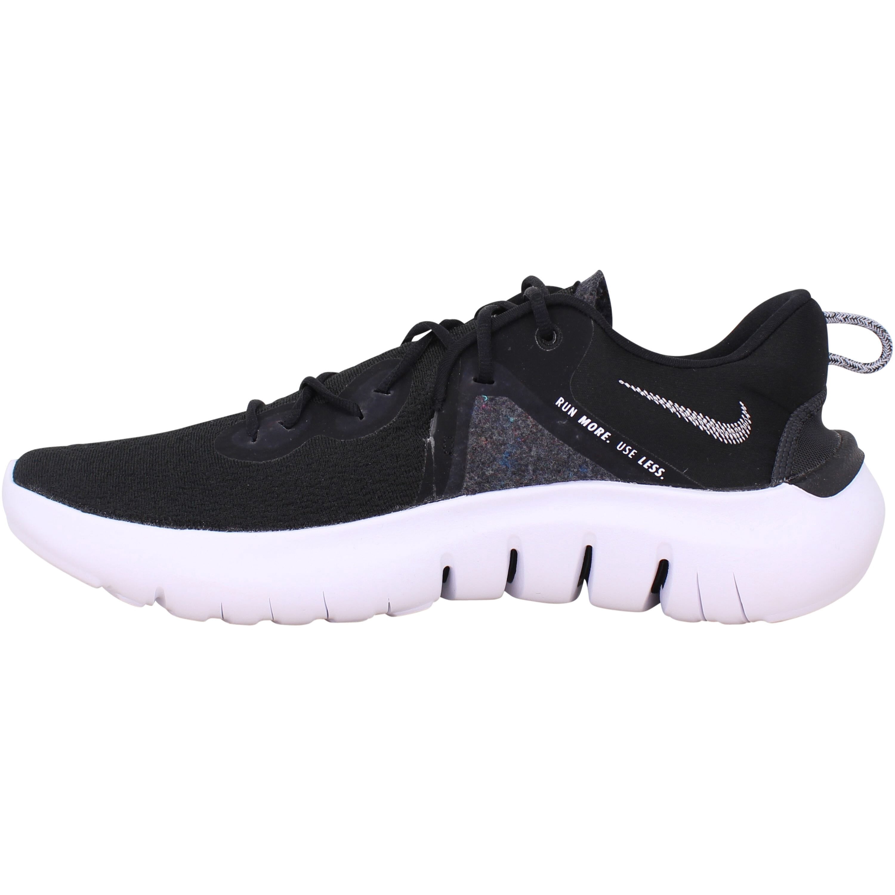 Mens Size 9 Nike Flex Run 2021 Shoes Mens Black White  display picture 2