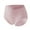 Pink, variant on snilers Women's Underwear Mid Waisted Stretch Ladies Panties Full Coverage Briefs Seamless Underpants