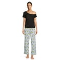thumbnail image 3 of Peanuts Women's and Women's Plus Size Snoopy Plush Sleep Pants, Sizes XS-3X, 3 of 6