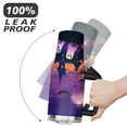 thumbnail image 6 of Autumn Halloween Tumbler 40oz - Trick Treat Candy Pattern - Double Wall Insulated Stainless Steel Cup - With Handle & Straw, 6 of 7