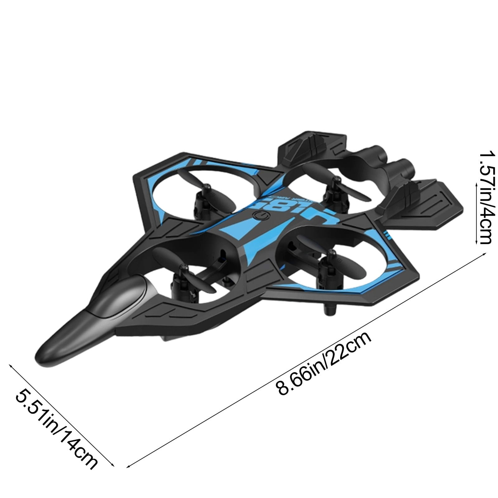 Remote Control Airplanes, RC Planes for Adults, Airplane Fighter Jet with Light, 360° Flip, Stunt Roll, Beginners Gifts