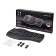 thumbnail image 2 of Perixx Periboard-612B Wireless Ergonomic Split Keyboard with Dual Mode 2.4G and Bluetooth Feature, Compatible with Windows 10 and Mac OS X System, Bl, 2 of 9