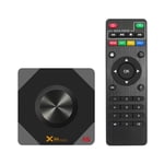 TFixol Allwinner H6 Quad-Core Android 9.0 TV Box with 4GB RAM, 64GB ROM, 6K Decoding, 4K Playback, Dual-Band WiFi, H.265 VP9 Support, USB 3.0, 110-240V AC Power