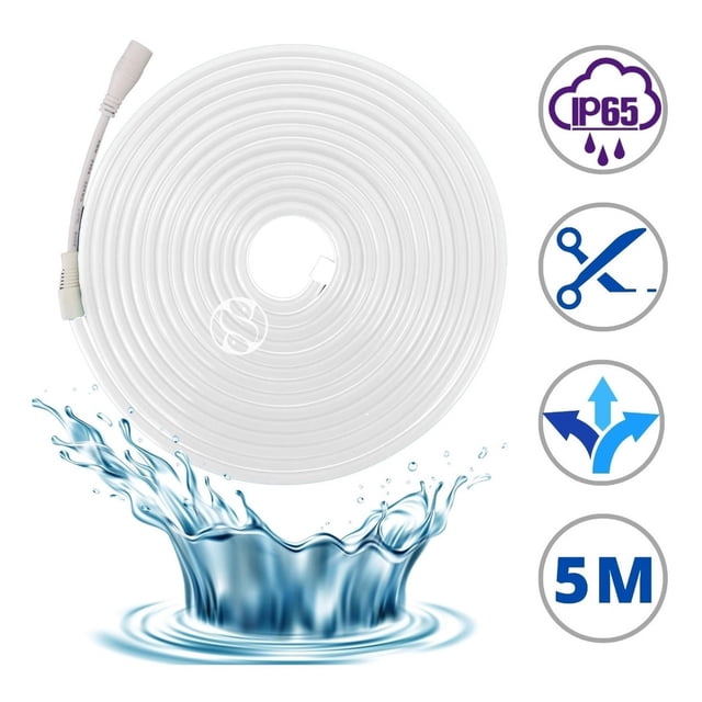 Tira LED NEÓN FLEXIBLE UNICOLOR 5 METROS Impermeable DOSYU DY-YL08