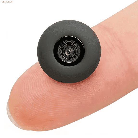 l13 0.9 Inch Hidden Camera with Audio/Video, 4K HD Mini Spy Camera for Home Security, Night Vision Motion Detection Wireless Nanny Cam