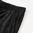 thumbnail image 3 of EOYWHK Mens Drawstring Shorts Elastic Waist with Pockets Mens Gym Shorts for Men Soft Lightweight Breathable Activewear Daily Wear Outdoor Black, Size L, 3 of 9