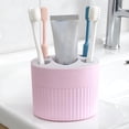 thumbnail image 5 of BPPEG Toothbrush Holders,Brush Holder with 5 Slots,Bathroom Toothbrush Holders,Toothbrush Storage Organizers for Bathroom Storage, 5 of 7