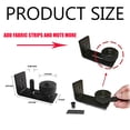 thumbnail image 5 of Heavy Duty Sliding Barn Door Floor Guide, Quiet &amp; Smooth Slide, Double Wheel Sliding Door Roller Guide for Enhanced Stability &amp; Seamless Operation (2 Pieces), 5 of 5