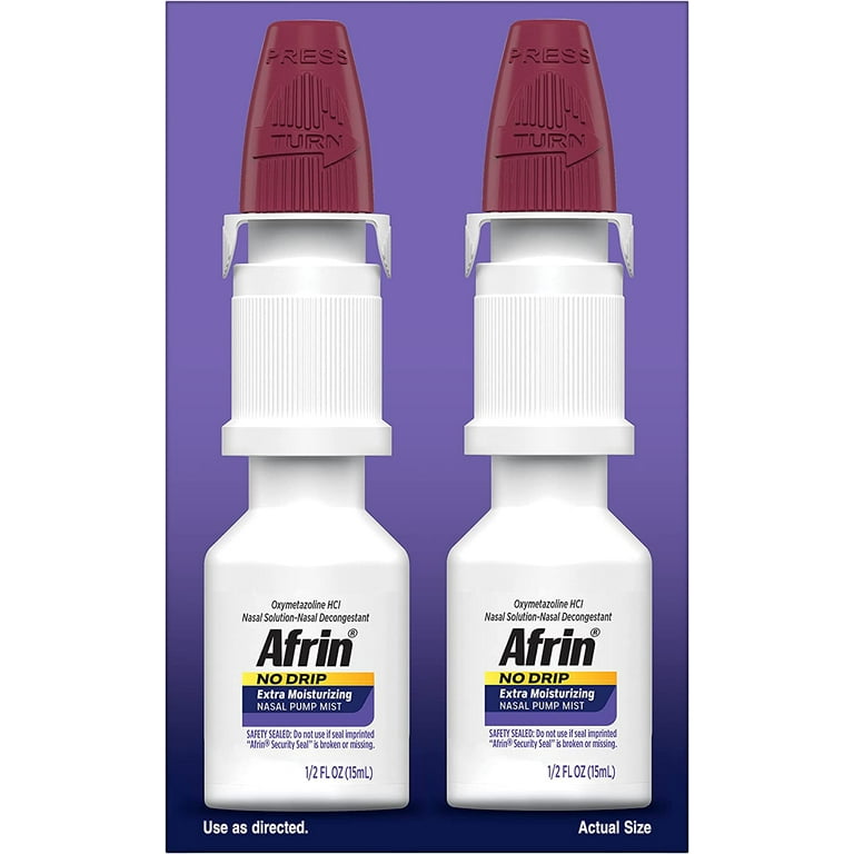 Afrin® Extra Moisturizing Stuffy Nose Pump Mist