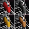 thumbnail image 2 of WUWULE Alcantara Leather Gear Shift Knob Cover Trim Stickers For Porsche, 2 of 7