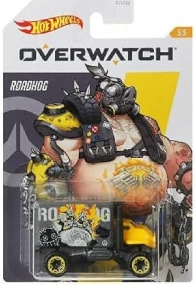 Hot Wheels Overwatch Car Series Complete Set of 5 Diecast Vehicles