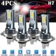 thumbnail image 4 of 4x H7 Led Headlight Bulb Kit High Low Beam 220w 60000lm Super Bright 6000k White g20241129587, 4 of 4