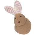 thumbnail image 2 of 9" Tawny Brown and White Plush Rabbit Easter Tabletop Figurine, 2 of 7