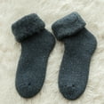 thumbnail image 2 of Diufon Women's Fuzzy Warm Socks Velvet Thickened Warm Cute Middle Tube Sleep Socks Fall Winter Slipper Socks, 2 of 5