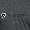 thumbnail image 3 of CafePress - Triangle Coat Of Arms Wordmark T Shirt - Mens Tri-blend T-Shirt, 3 of 4