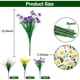 thumbnail image 3 of Flores artificiales de margarita Turnmeon resistentes a los rayos UV, 8 paquetes, 3 of 8