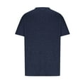 thumbnail image 4 of loopsun Plus Size Tops for Womens,Womens Summer Tops,Fashion Women's Casual Short Sleeved Round Neck Solid Color Top Navy L, 4 of 4