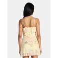 thumbnail image 3 of Madden NYC Women's Sleeveless Ruffle Mini Dress, Sizes XXS-XXL, 3 of 5