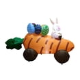 thumbnail image 3 of de Pascua de 180cm, juguete inflable, decoración de patio, divertido con enchufe de tierra, coche de zanahoria iluminado para regalos, 3 of 9