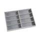 thumbnail image 2 of Estuche para gafas Estuche organizador para gafas de sol Organizador de gafas Almacenamiento de gafas Gris, 2 of 9