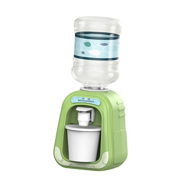 Mini Distributeur d'Eau Électrique Distributeur d'Eau Jouet pour Cadeau Restaurant Intérieur Vert