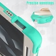 thumbnail image 3 of Dteck Case for iPad Air 11 Inch 2024, Military Grade Silicone Protective Cover for iPad Air 5th/4th Gen / Pro 11 2022 with Pencil Holder,Rotating Hand Strap & Stand & Shoulde Strap,Mint, 3 of 9