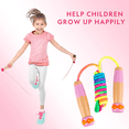 thumbnail image 4 of Jump Rope for Women Men Kids Wooden Handle Jumping Ropes, 4 of 5