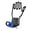 Blue, variant on Compact Golf Holder - Glove Drying Rack, Universal Clip with Keychain Attachment, Portable Hook with Mesh Design, Glove Dryer Set, Drying Rack for Indoor Backyard Training
