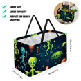 thumbnail image 2 of Alien Large-capacity Foldable Reusable Shopping Bag: Oxford Cloth, Storage Bins, Collapsible Bucket, Storage Bin, 2 of 7
