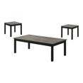 thumbnail image 2 of Furniture of America Versi Modern 3-Piece Coffee Table Set, Gray, 2 of 10