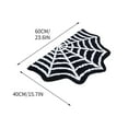 thumbnail image 6 of Herrnalise Halloween Bat Spider Web Pumpkin Bath Mat - Rugs Decor - Bats Bathroom Rug Decoration Room Decorations Spooky Witch Home Cute Mats for Kitchen Bedroom Family Decor, 6 of 9