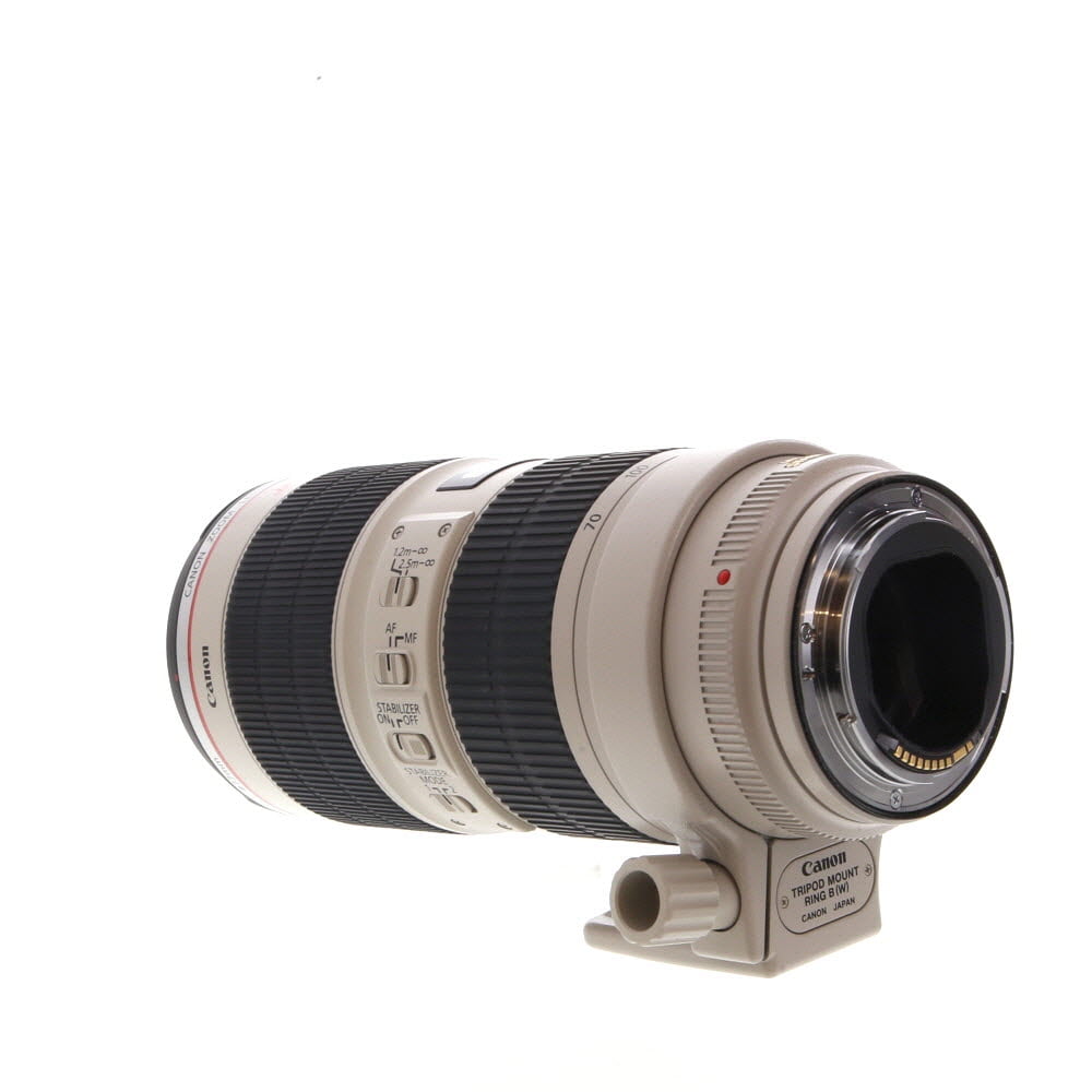 Canon, 70 mm to 200 mm, f/32, f/2.8, Telephoto Zoom Lens for Canon 