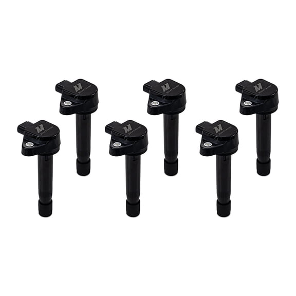 Mishimoto Ignition Coil Pack, Compatible with Honda Accord 3.0L, 2000-2007, Set of 6