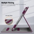 thumbnail image 4 of Funda Fintie para iPad 9ª, 8ª y 7ª generación de 10,2 pulgadas con soporte, color morado, 4 of 9