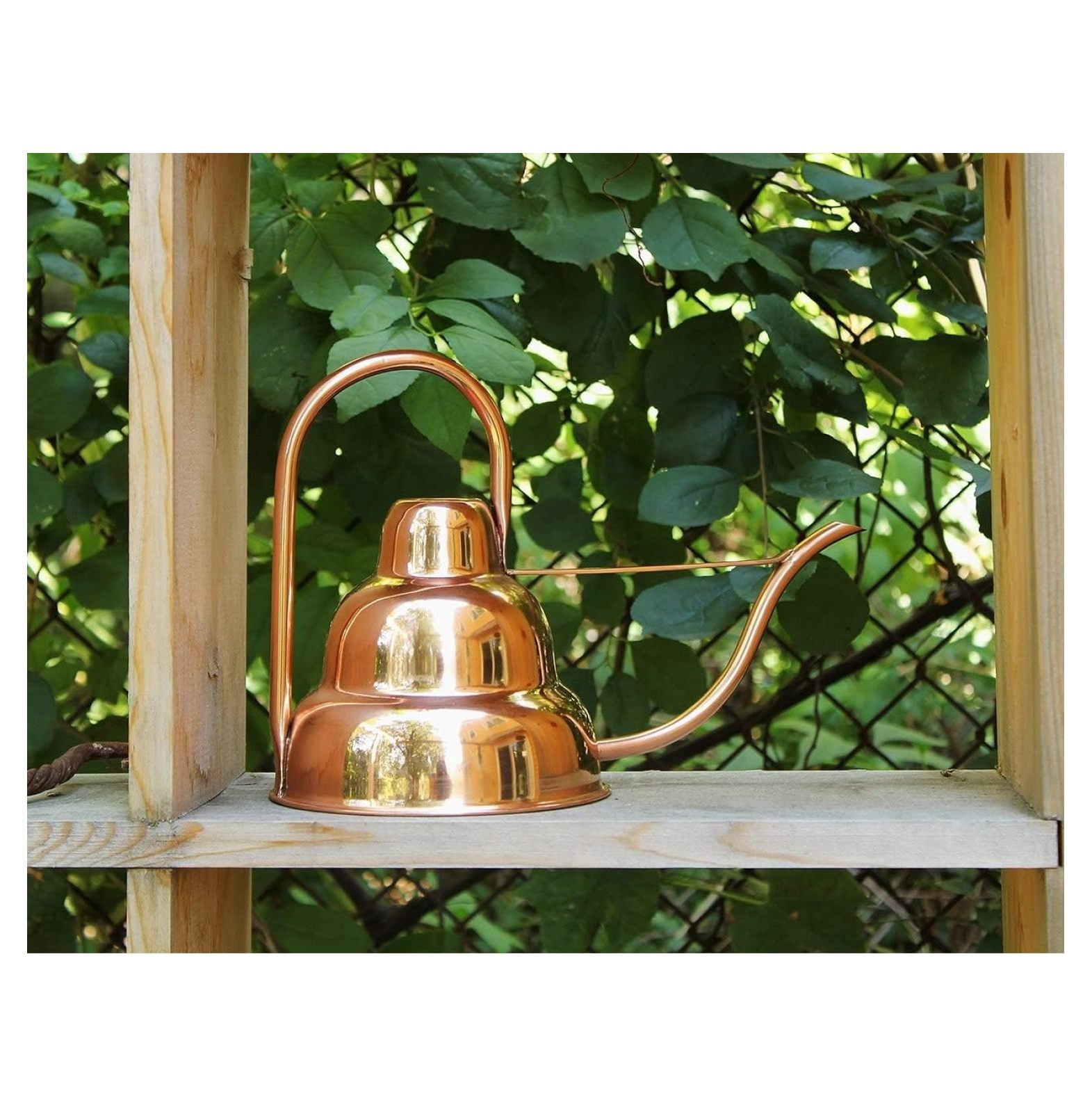 Deco Copper Watering Can, Copper, 1 Quart