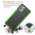 thumbnail image 3 of Takfox for Samsung A52 Case, Galaxy A52 Case, Galaxy A52 5G Case, Shockproof Hard Plastic Scratch Resistant Bumper Rubber Grip Sturdy Full Body Protective Phone Cases-Green, 3 of 6
