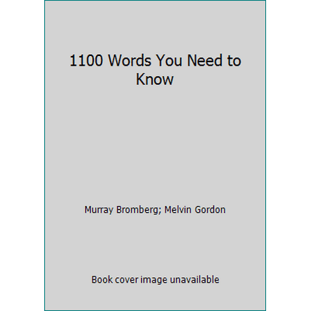 1100 Words You Need to Know, Used [Paperback]