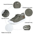 thumbnail image 3 of JENN ARDOR Comfortable Shoes for Women Stylish Comfy Sneakers Cute Lightweight Slip on Shoes Flat Shoes for Walking, 3 of 8