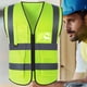 thumbnail image 1 of Chaqueta de alta visibilidad uniforme de mineros de carbón ferroviario transpirable para trabajadores conductores, 1 of 5