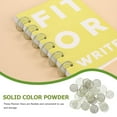 thumbnail image 3 of 30Pcs Loose Leaf Binder Discs Planner Discs Notebooks Planner Discs Decorative Binder Discs, 3 of 6