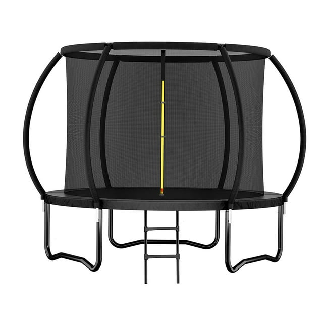 Trampolín Infantil 8 Pies Red Con De Seguridad Para Exterior