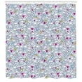 thumbnail image 3 of Ambesonne Love Shower Curtain, Message Posting Theme, 69"Wx75"L, Multicolor, 3 of 3