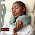 thumbnail image 5 of Popsugar Travel Neck Pillow - U Shaped Lightweight Memory Foam Neck Travel Pillow for Airplane and Car Travels, 5 of 6